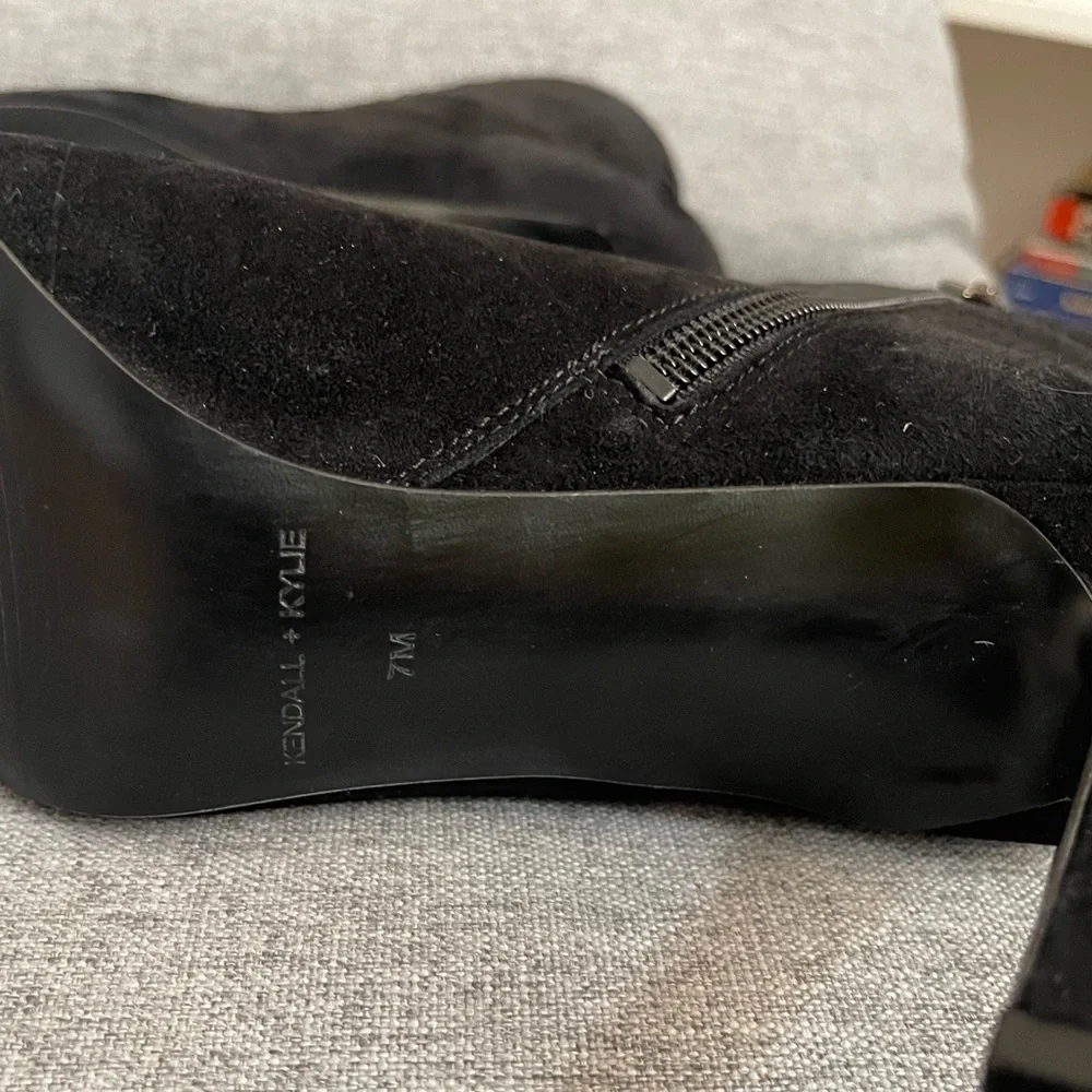 Suede Booties - Picture 2 of 6